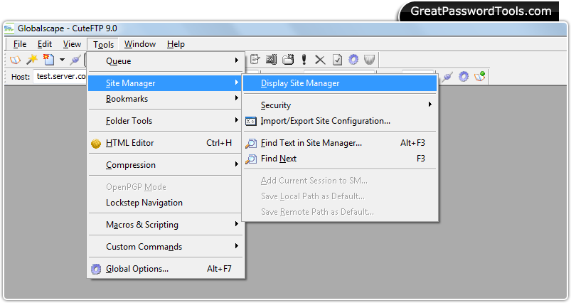 Password Recovery For CuteFTP
