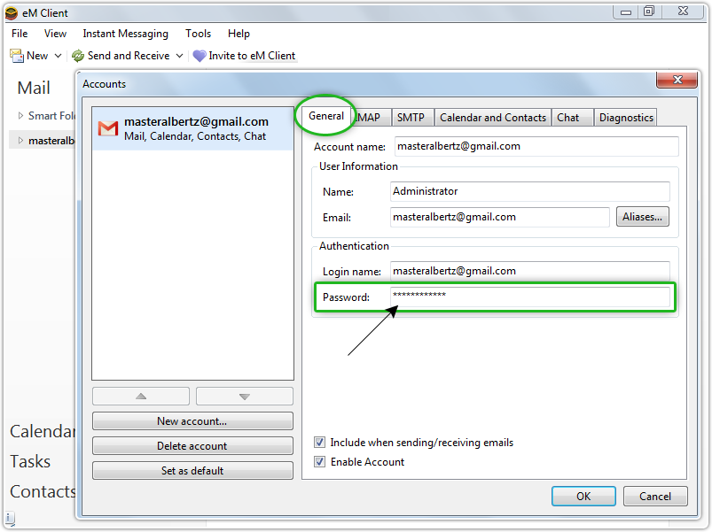 Password Recovery For eM Client