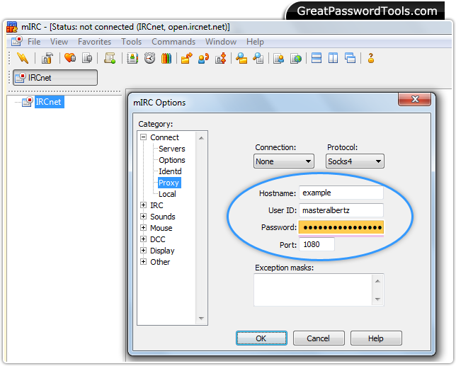 Password Recovery For mIRC