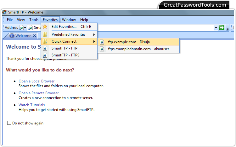 Password Recovery For SmartFTP